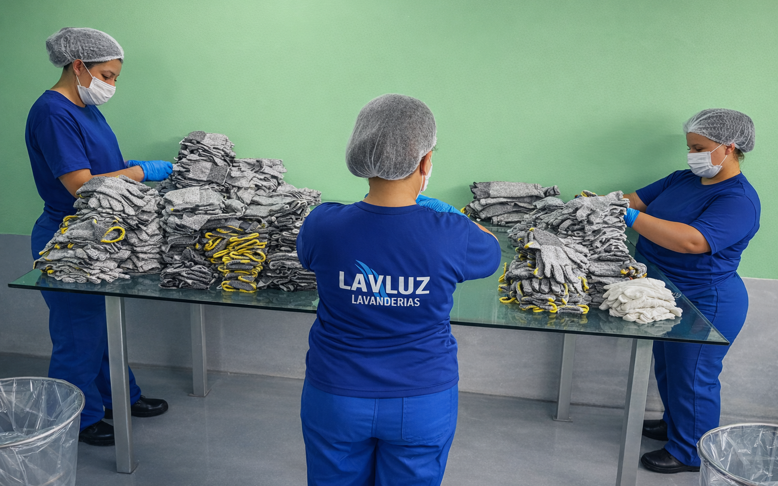 Classificação de luvas anti corte